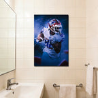 CeeDee Lamb Art Sports Decorative Poster School Dormitory 3 Canvas Wall Art Poster Decor Gift