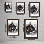 Charles Woodson Art Sports Decorative Poster School Dormitory 2 Canvas Wall Art Poster Decor Gift