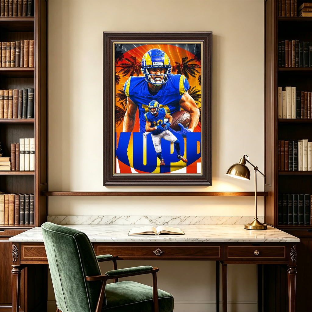 Cooper Kupp Sports Decoration Poster 1 Canvas Wall Art Poster Decor Gift