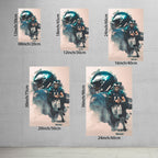 Carson Wentz Art Sports Decorative Poster School Dormitory 3 Canvas Wall Art Poster Decor Gift