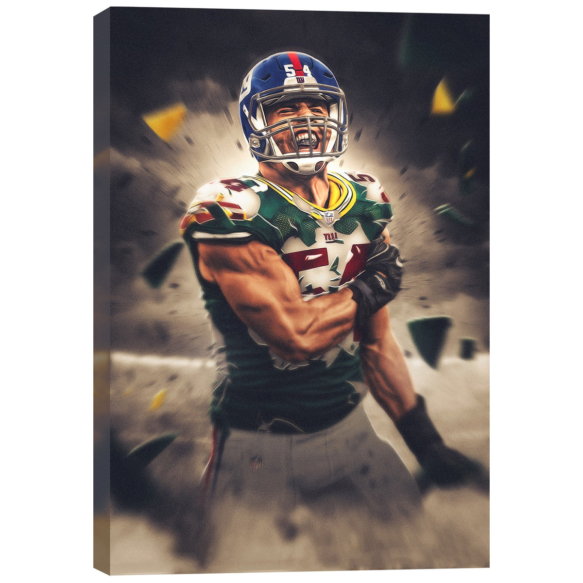 Blake Martinez Art Sports Decorative Poster School Dormitory 8 Canvas Wall Art Poster Decor Gift