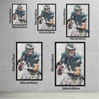 Carson Wentz Celebrity Sports Art Poster School Dining Room Decoration 8 Canvas Wall Art Poster Decor Gift