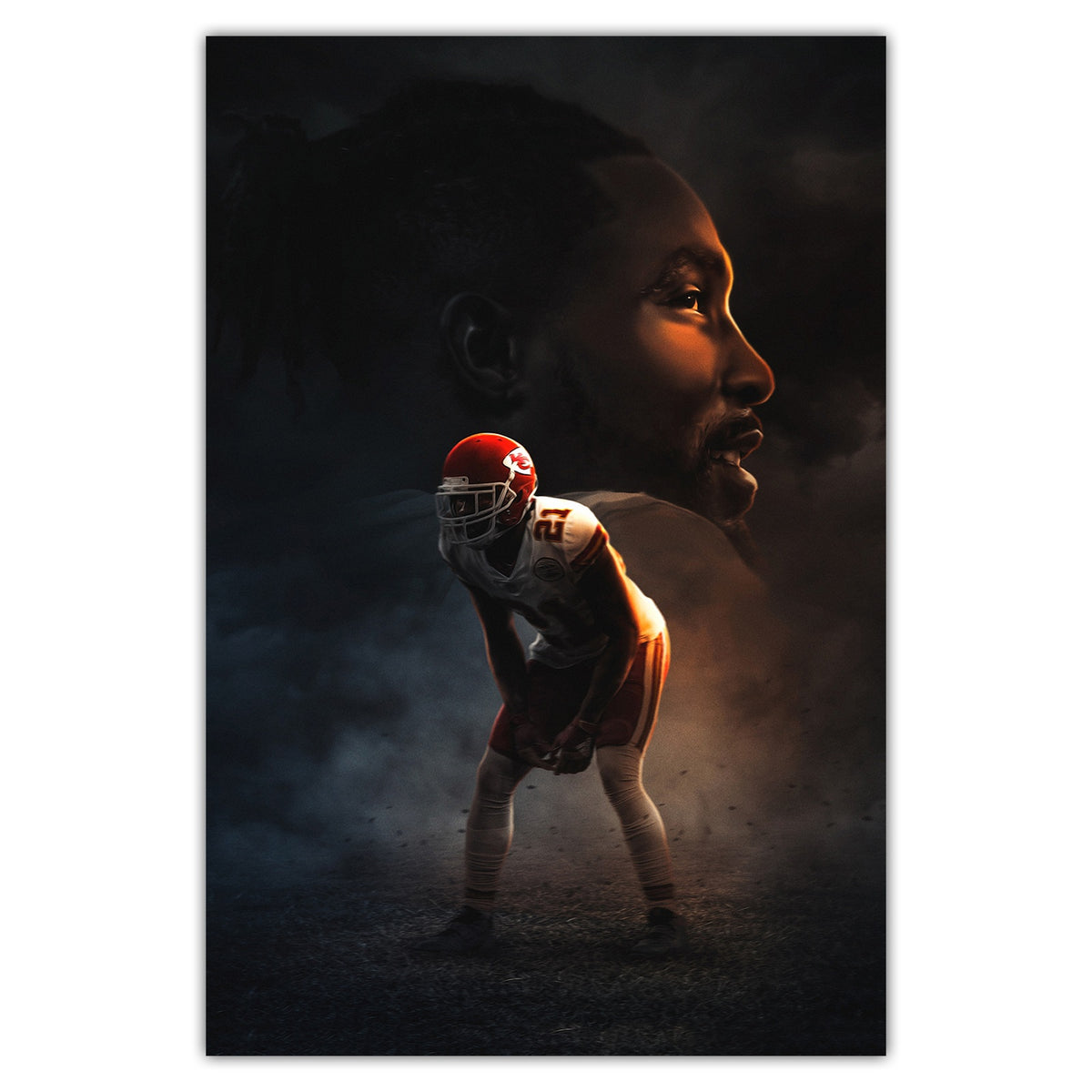 Bashaud Breeland Art Sports Decorative Poster School Dormitory 2 Canvas Wall Art Poster Decor Gift