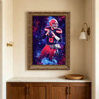 Baker Mayfield Sports Celebrity Art Deco Poster 3 Canvas Wall Art Poster Decor Gift