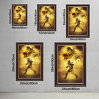 Barry Sanders Art Sports Decorative Poster School Dormitory 9 Canvas Wall Art Poster Decor Gift