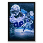 CeeDee Lamb Sports Celebrity Art Deco Poster 1 Canvas Wall Art Poster Decor Gift