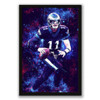 Carson Wentz Sports Celebrity Art Deco Poster 3 Canvas Wall Art Poster Decor Gift