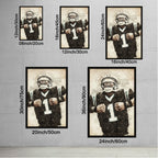 Cam Newton Sports Celebrity Art Deco Poster 8 Canvas Wall Art Poster Decor Gift