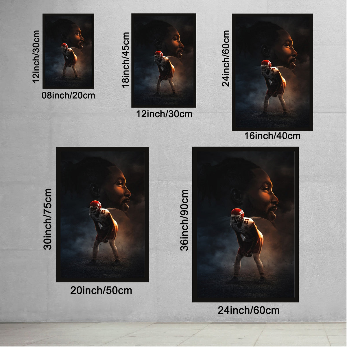 Bashaud Breeland Art Sports Decorative Poster School Dormitory 2 Canvas Wall Art Poster Decor Gift