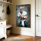 Dan Marino Celebrity Sports Art Poster School Dining Room Decoration 0 Canvas Wall Art Poster Decor Gift