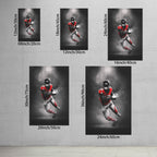 Calvin Ridley Art Sports Decorative Poster School Dormitory 6 Canvas Wall Art Poster Decor Gift