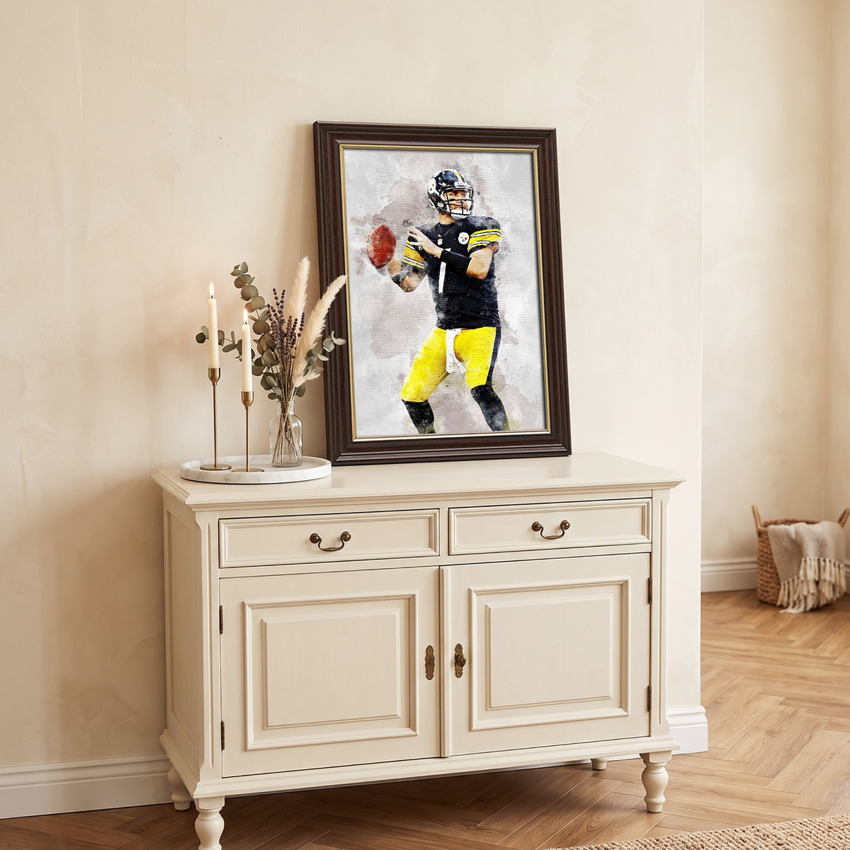 Ben Roethlisberger Celebrity Sports Art Poster School Dining Room Decoration 8 Canvas Wall Art Poster Decor Gift