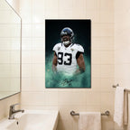 Calais Campbell Celebrity Sports Art Poster School Dining Room Decoration 7 Canvas Wall Art Poster Decor Gift