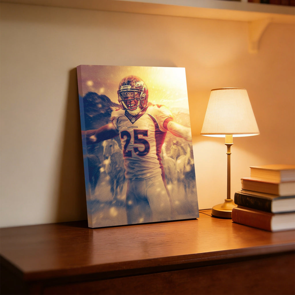 Chris Harris Art Sports Decorative Poster School Dormitory 5 Canvas Wall Art Poster Decor Gift