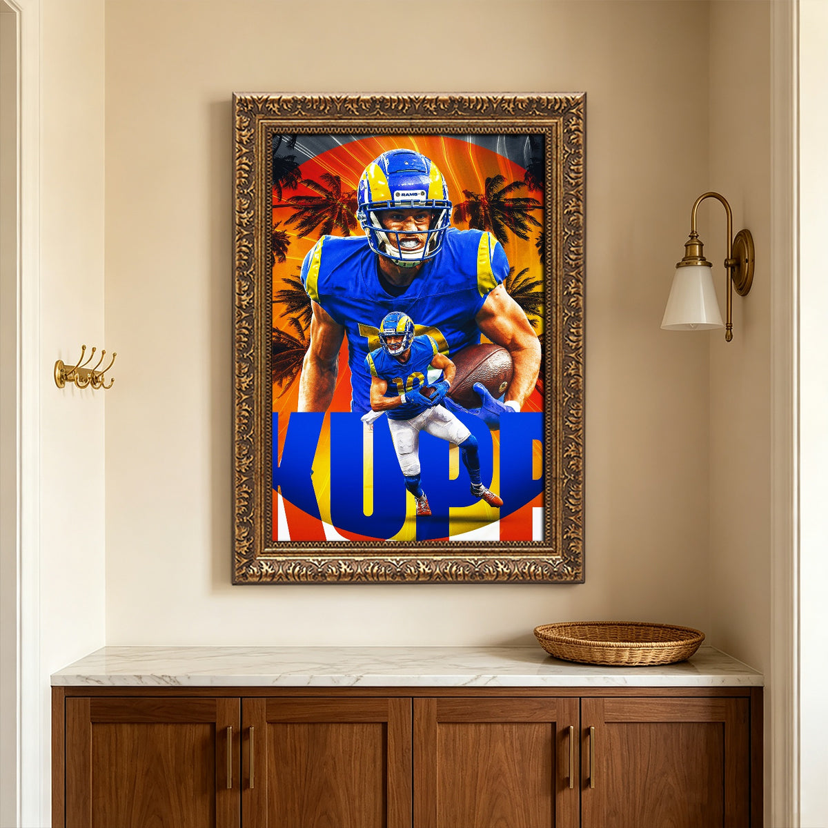 Cooper Kupp Sports Decoration Poster 1 Canvas Wall Art Poster Decor Gift