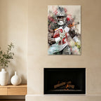 Chris Godwin Art Sports Decorative Poster School Dormitory 8 Canvas Wall Art Poster Decor Gift