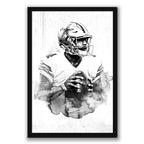 Dak Prescott Celebrity Sports Art Poster School Dining Room Decoration 9 Canvas Wall Art Poster Decor Gift