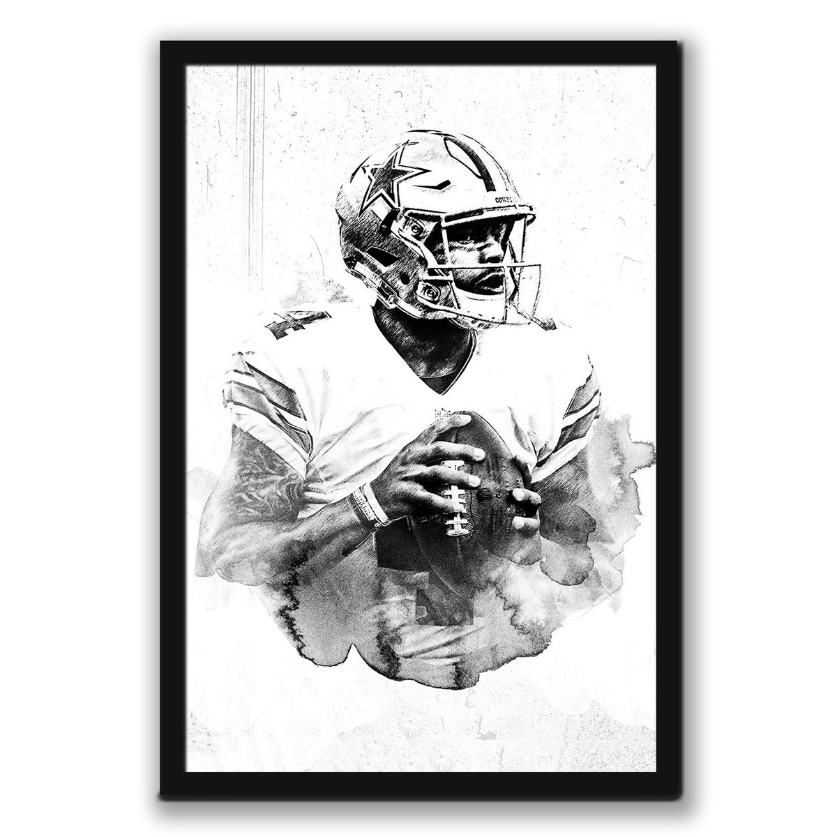 Dak Prescott Celebrity Sports Art Poster School Dining Room Decoration 9 Canvas Wall Art Poster Decor Gift