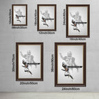 Charles Woodson Celebrity Sports Art Poster School Dining Room Decoration 6 Canvas Wall Art Poster Decor Gift