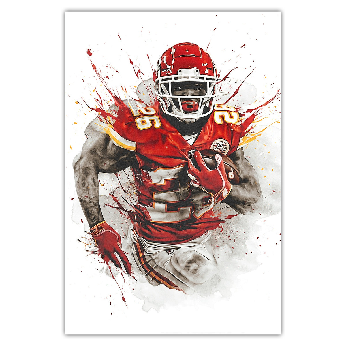 Damien Williams Art Sports Decorative Poster School Dormitory 8 Canvas Wall Art Poster Decor Gift