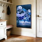 CeeDee Lamb Sports Celebrity Art Deco Poster 1 Canvas Wall Art Poster Decor Gift