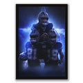 Dak Prescott Amari Cooper Ezekiel Elliott Art Sports Decorative Poster School Dormitory 3 Canvas Wall Art Poster Decor Gift