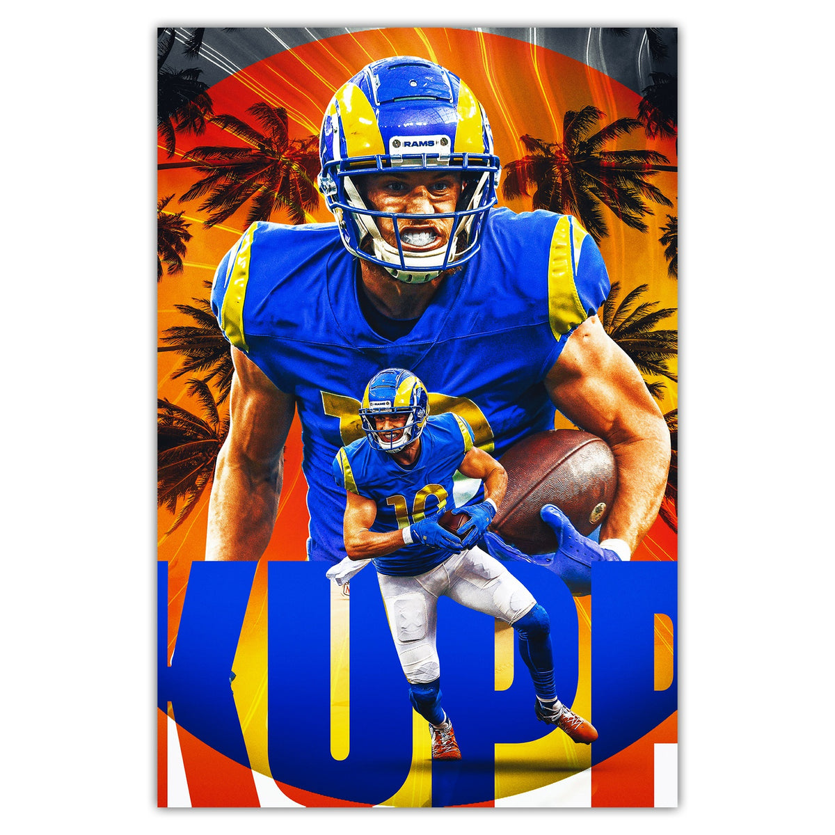 Cooper Kupp Sports Decoration Poster 1 Canvas Wall Art Poster Decor Gift