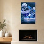 CeeDee Lamb Sports Celebrity Art Deco Poster 1 Canvas Wall Art Poster Decor Gift