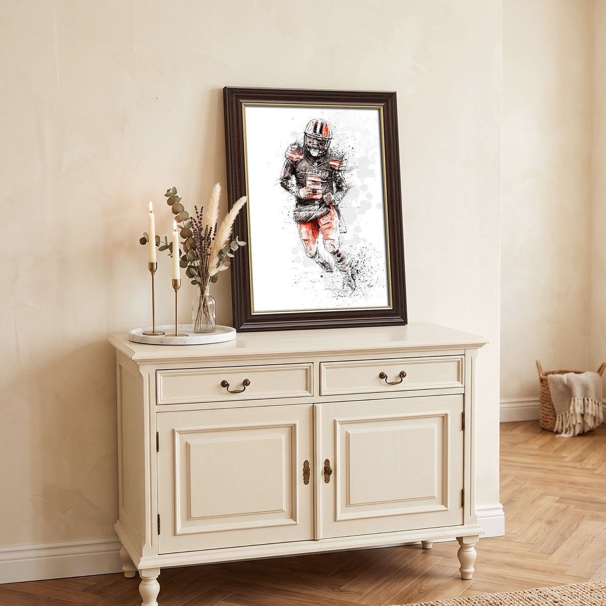 Baker Mayfield Art Sports Decorative Poster School Dormitory 0 Canvas Wall Art Poster Decor Gift