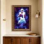 Dak Prescott Sports Celebrity Art Deco Poster 2 Canvas Wall Art Poster Decor Gift