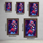 Baker Mayfield Sports Celebrity Art Deco Poster 3 Canvas Wall Art Poster Decor Gift