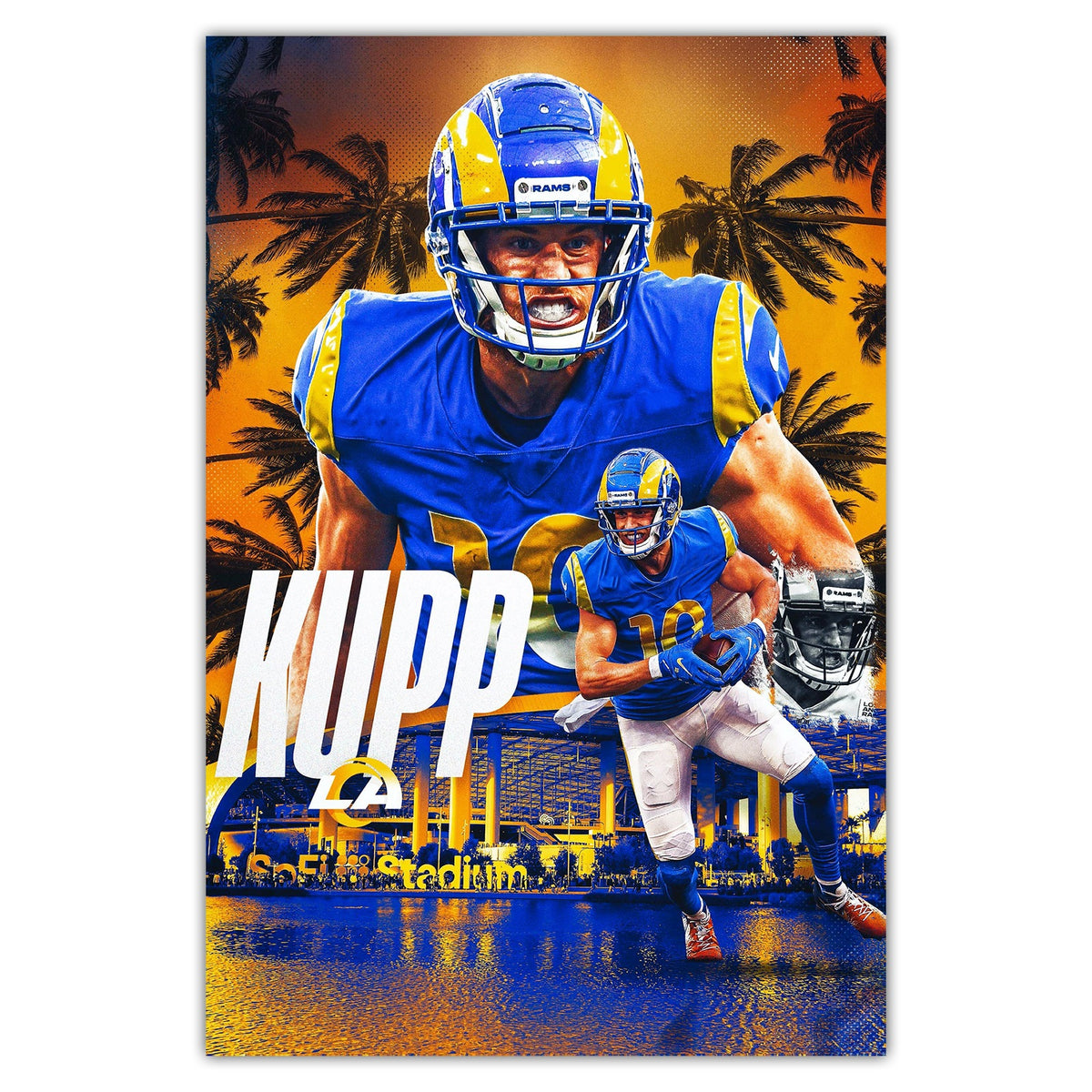 Cooper Kupp Sports Decoration Poster 2 Canvas Wall Art Poster Decor Gift