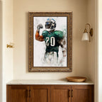 Brian Dawkins Art Poster 3 Canvas Wall Art Poster Decor Gift
