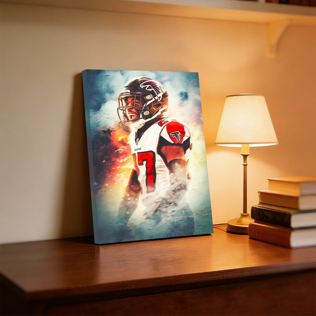Damontae Kazee Art Sports Decorative Poster School Dormitory 5 Canvas Wall Art Poster Decor Gift