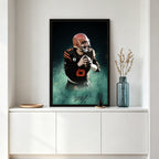 Baker Mayfield Celebrity Sports Art Poster School Dining Room Decoration 11 Canvas Wall Art Poster Decor Gift
