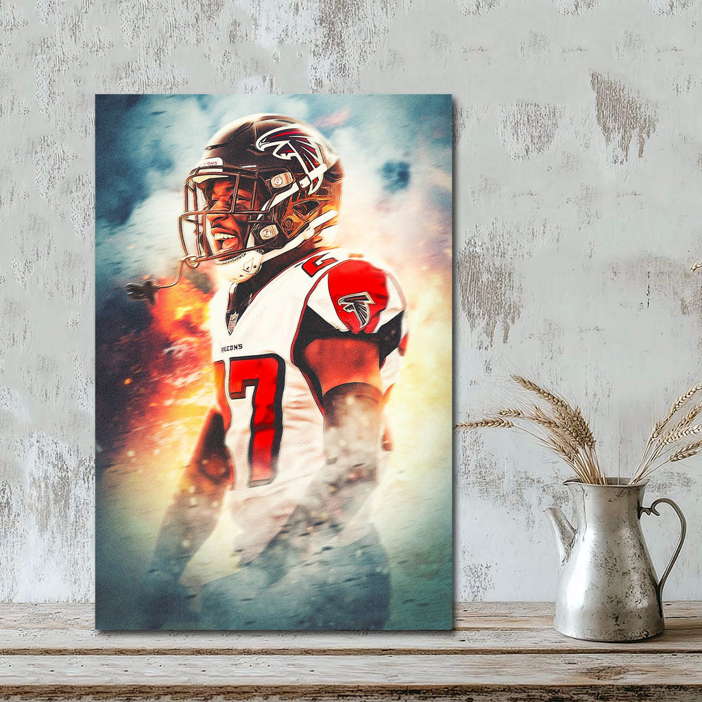 Damontae Kazee Art Sports Decorative Poster School Dormitory 5 Canvas Wall Art Poster Decor Gift