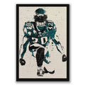 Brian Dawkins Art Poster 6 Canvas Wall Art Poster Decor Gift