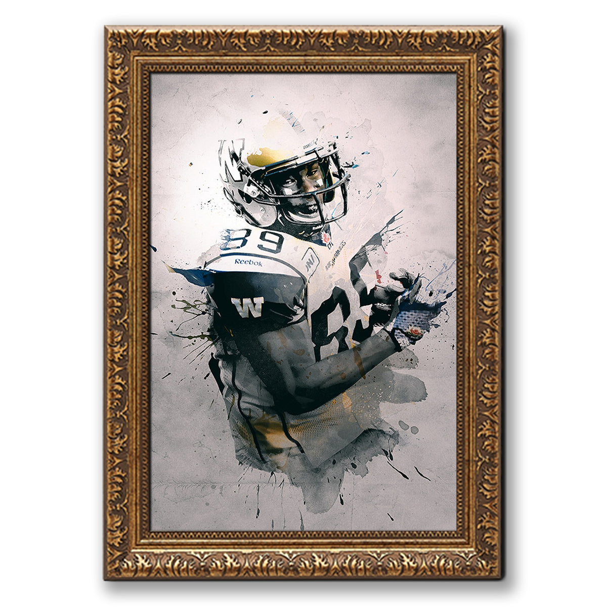 Clarence Denmark Art Sports Decorative Poster School Dormitory 7 Canvas Wall Art Poster Decor Gift