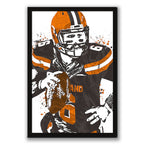 Baker Mayfield Celebrity Sports Art Poster School Dining Room Decoration 7 Canvas Wall Art Poster Decor Gift