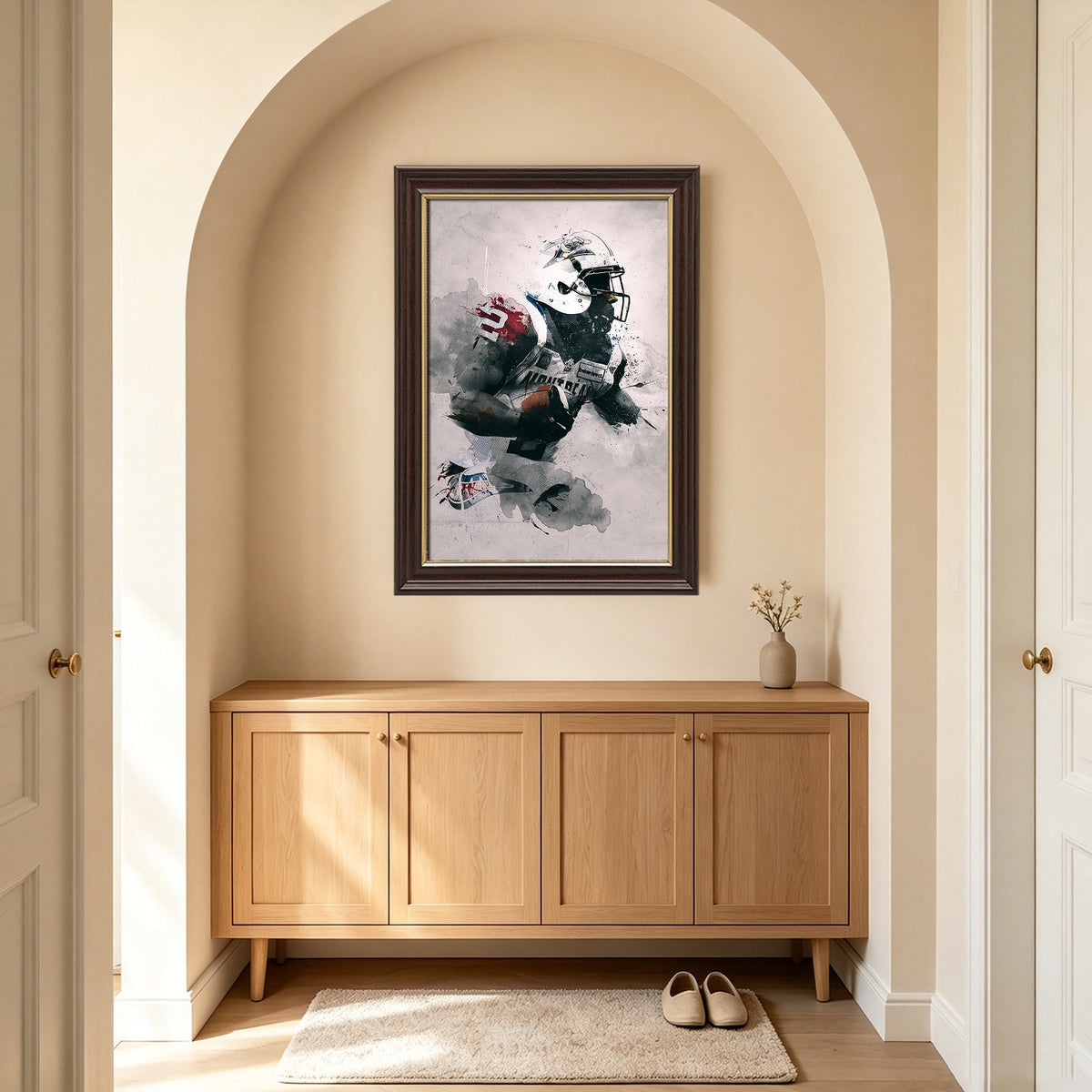 Brandon Whitaker Art Sports Decorative Poster School Dormitory 4 Canvas Wall Art Poster Decor Gift