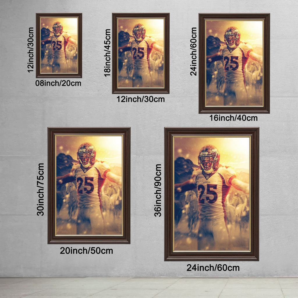 Chris Harris Art Sports Decorative Poster School Dormitory 5 Canvas Wall Art Poster Decor Gift