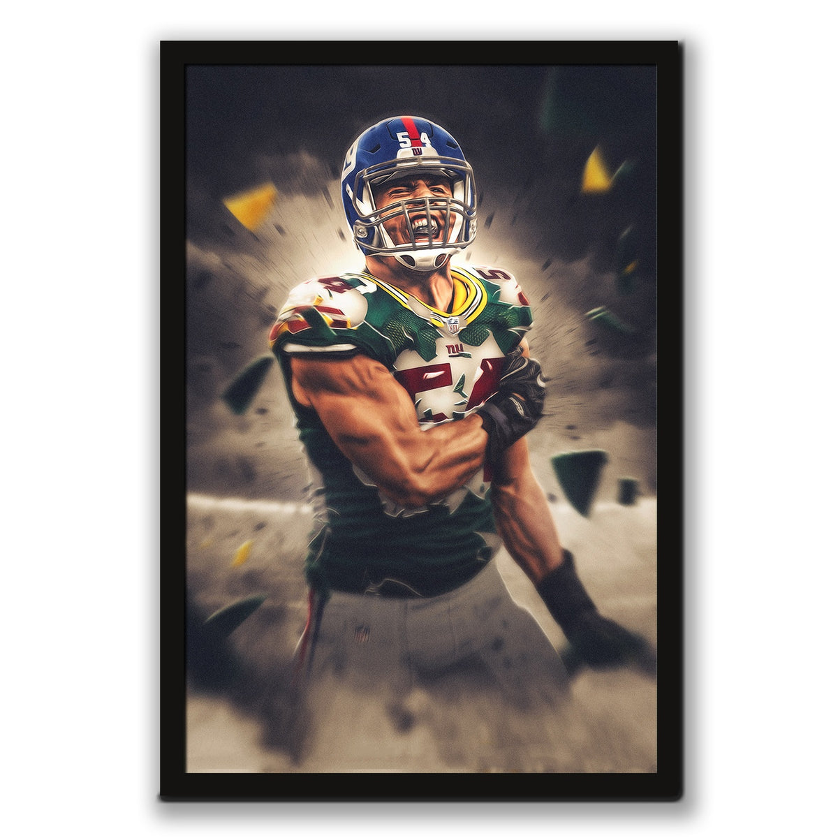 Blake Martinez Art Sports Decorative Poster School Dormitory 8 Canvas Wall Art Poster Decor Gift