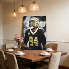 Cameron Jordan Celebrity Sports Art Poster School Dining Room Decoration 1 Canvas Wall Art Poster Decor Gift