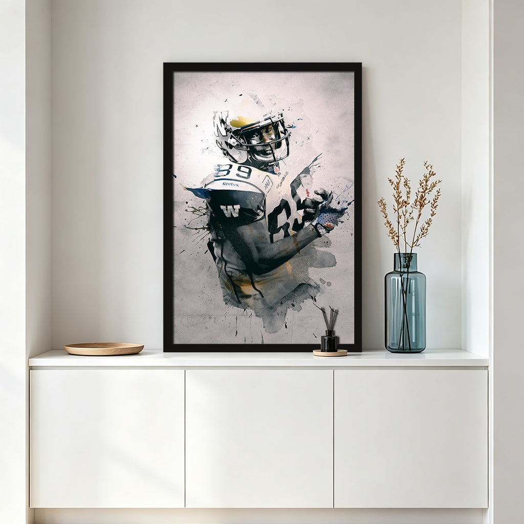 Clarence Denmark Art Sports Decorative Poster School Dormitory 7 Canvas Wall Art Poster Decor Gift