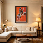 Baker Mayfield Sports Celebrity Art Deco Poster 7 Canvas Wall Art Poster Decor Gift