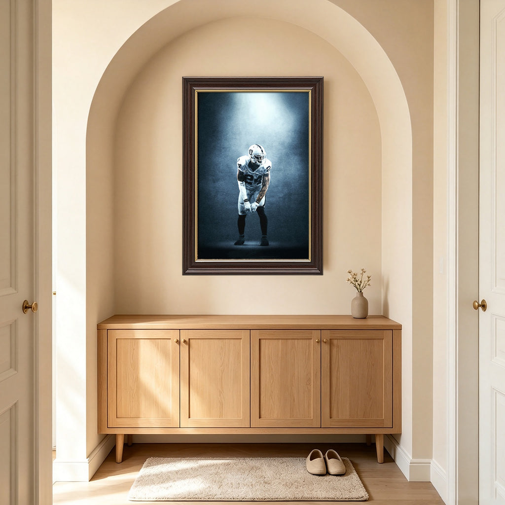 Charles Woodson Art Sports Decorative Poster School Dormitory 7 Canvas Wall Art Poster Decor Gift