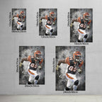 Chad Johnson Celebrity Sports Art Poster School Dining Room Decoration 4 Canvas Wall Art Poster Decor Gift