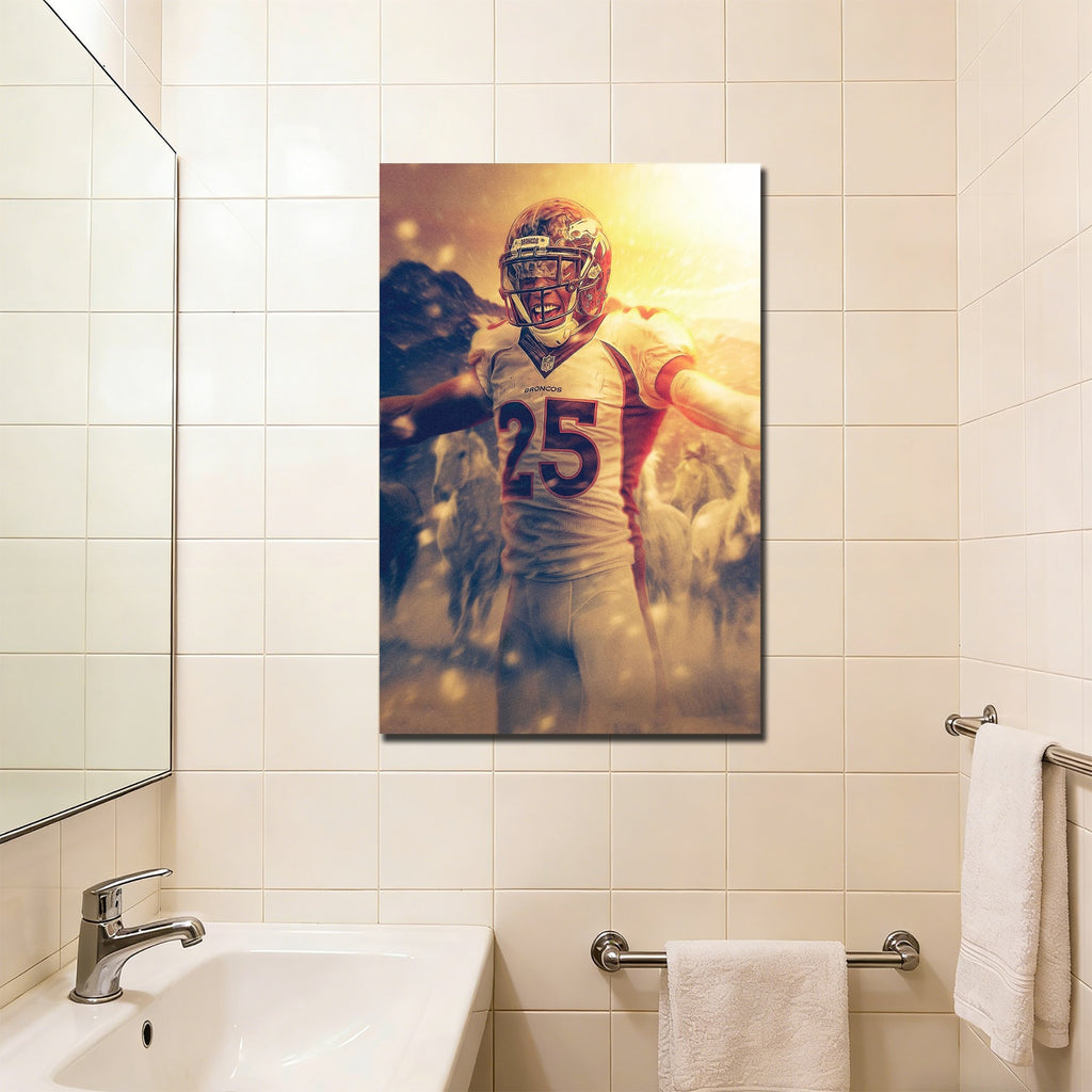 Chris Harris Art Sports Decorative Poster School Dormitory 5 Canvas Wall Art Poster Decor Gift