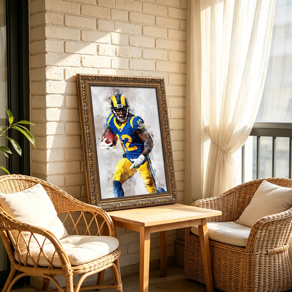 Brandin Cooks Celebrity Sports Art Poster School Dining Room Decoration 6 Canvas Wall Art Poster Decor Gift