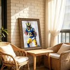 Brandin Cooks Celebrity Sports Art Poster School Dining Room Decoration 6 Canvas Wall Art Poster Decor Gift